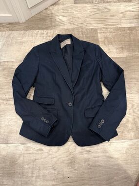 Banana Republic Navy Single-Button Women's Blazer